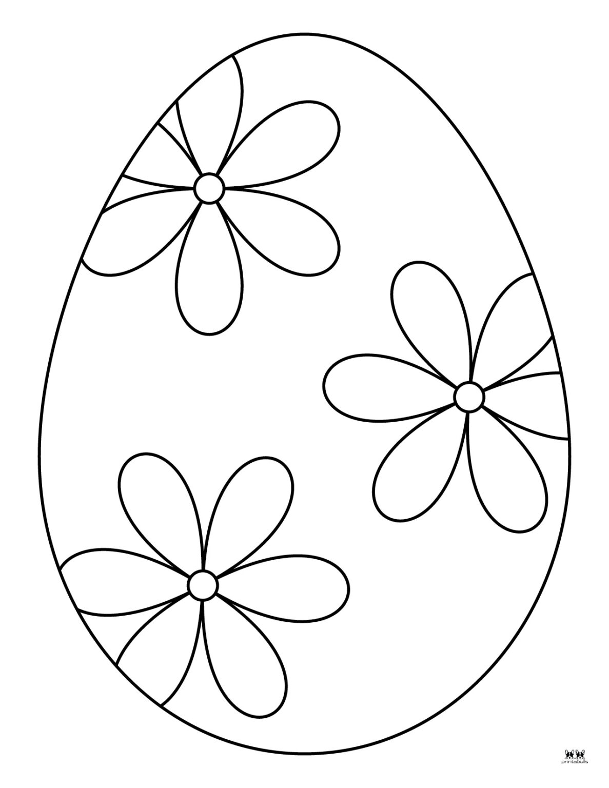 Easter Egg Templates & Coloring Pages - 129 FREE Pages | Printabulls