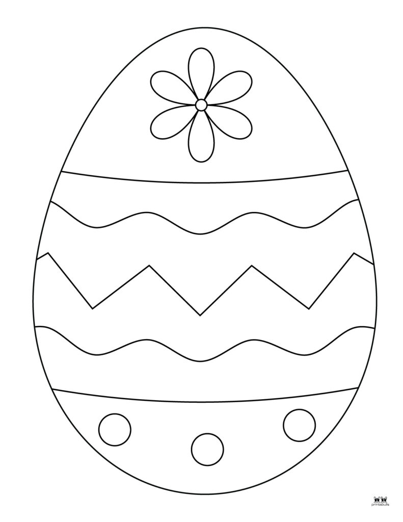 Free Printable Coloring Pages Easter Egg