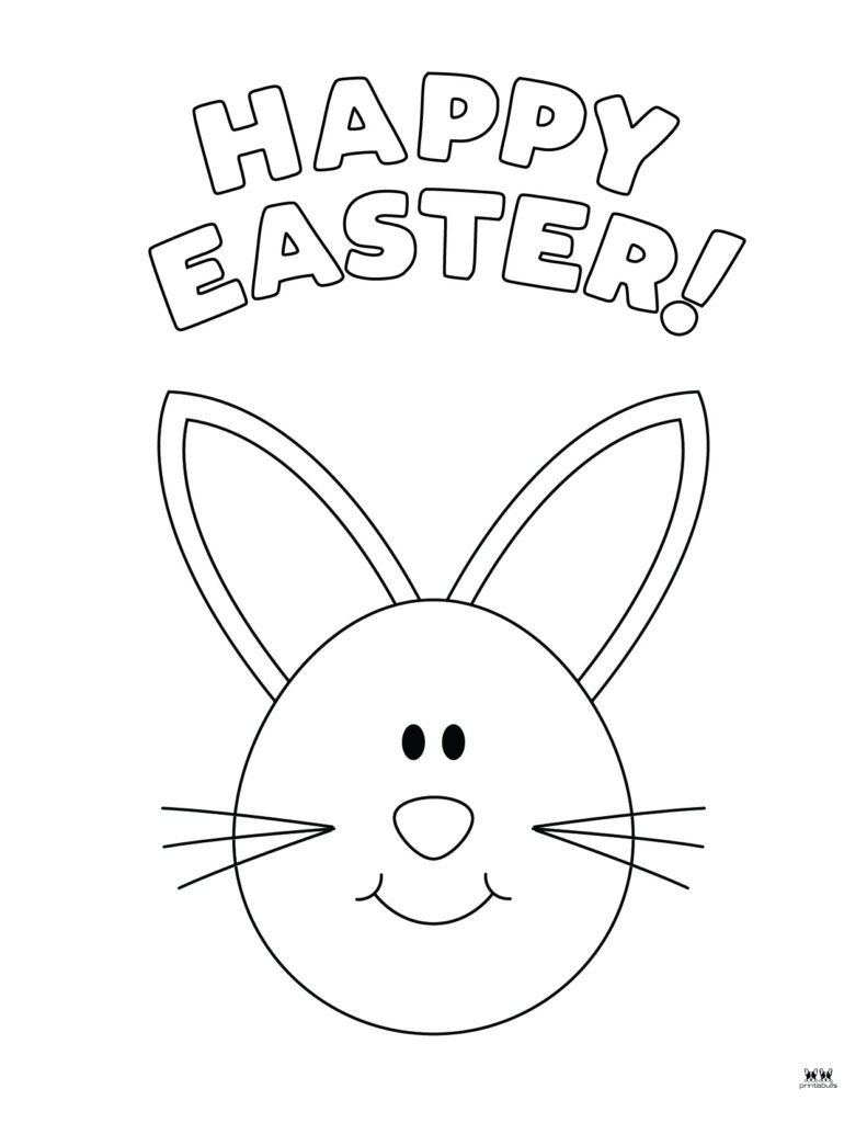 Easter Coloring Pages for Kids Set 2 Printable Coloring 