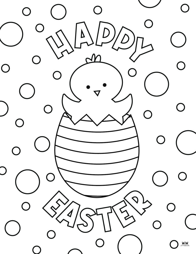 Easter Coloring Pages - 51 FREE Printables | Printabulls