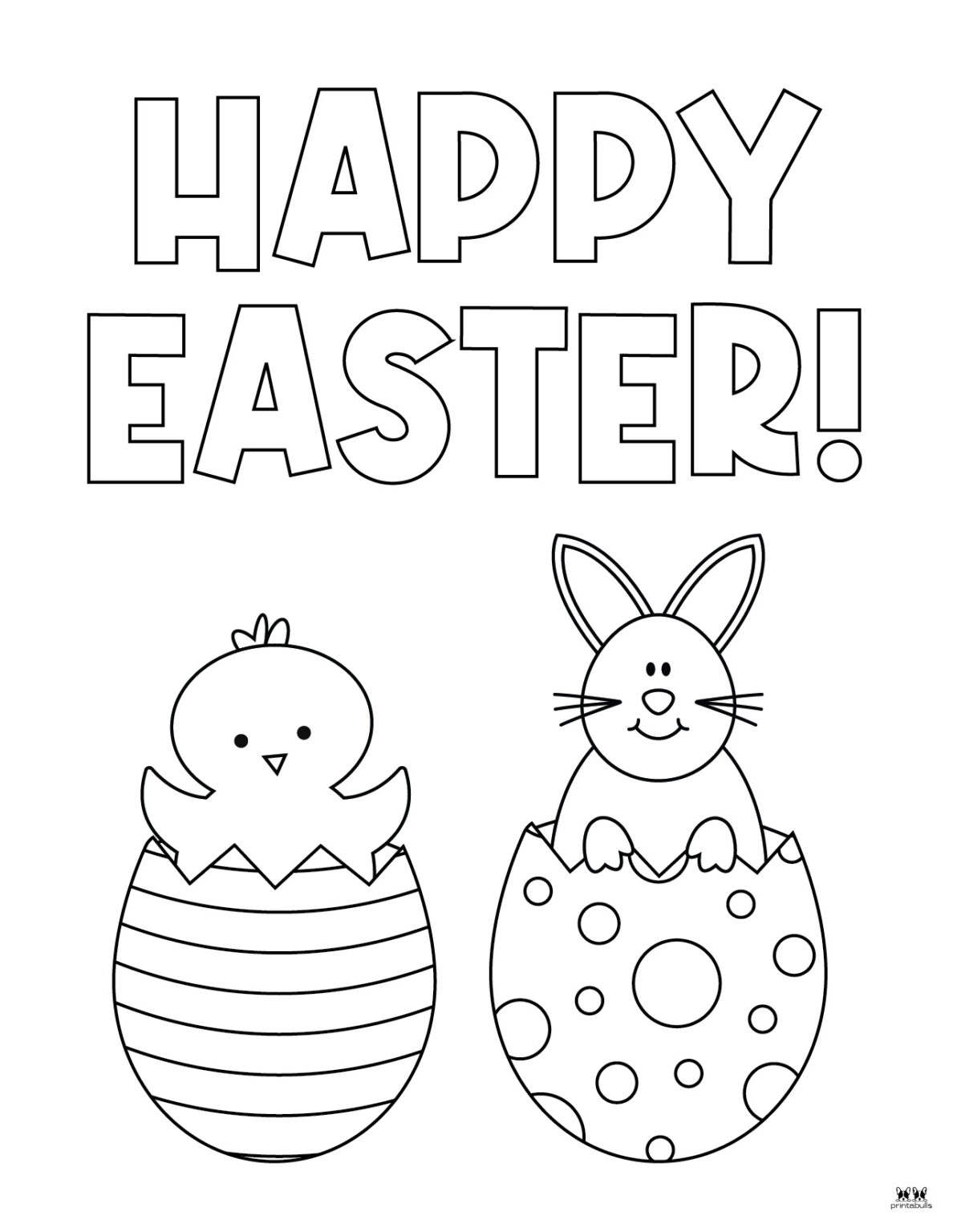 Easter Coloring Pages - 51 FREE Printables | Printabulls