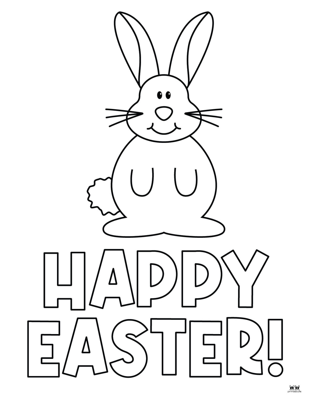 Easter Coloring Pages - 51 FREE Printables | Printabulls