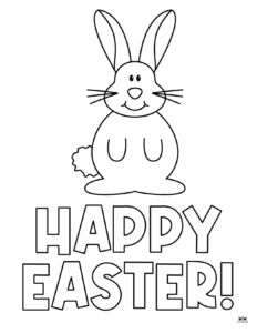 Easter Coloring Pages - 51 FREE Printables | Printabulls