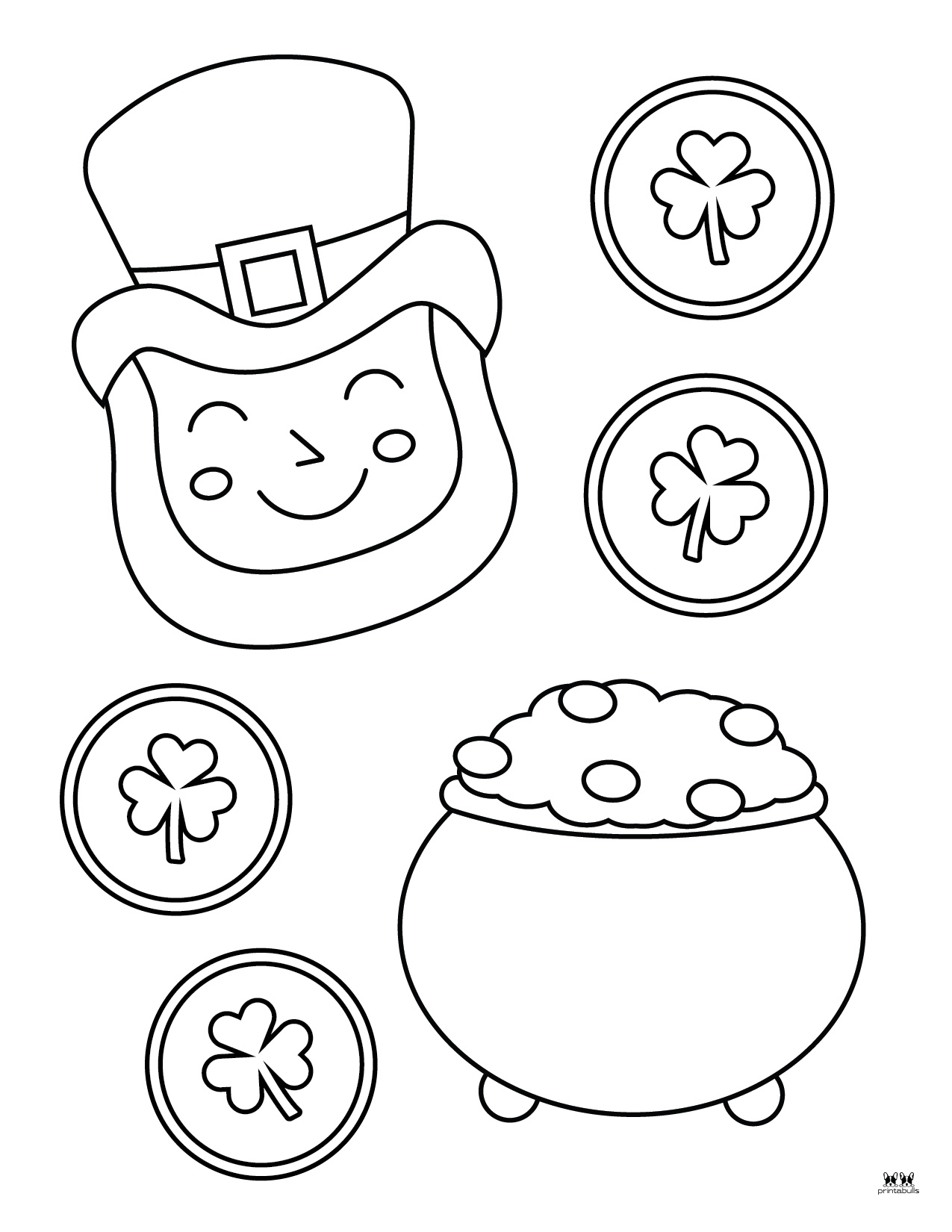 Leprechaun Coloring Pages & Templates - 50 FREE Printables | Printabulls