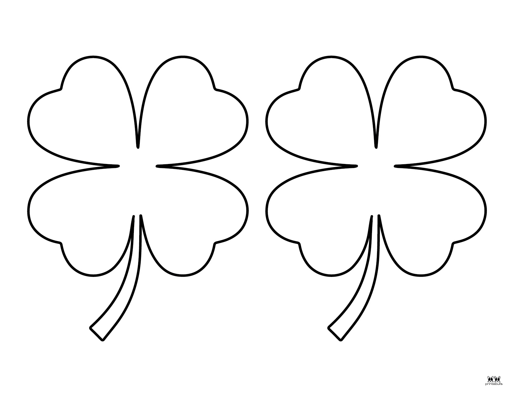 Shamrock Templates & Coloring Pages 30 FREE Printables Printabulls