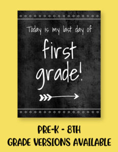 Last Day of School Signs - 300+ FREE Printables | Printabulls