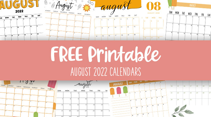 august 2022 calendars 33 free printables printabulls