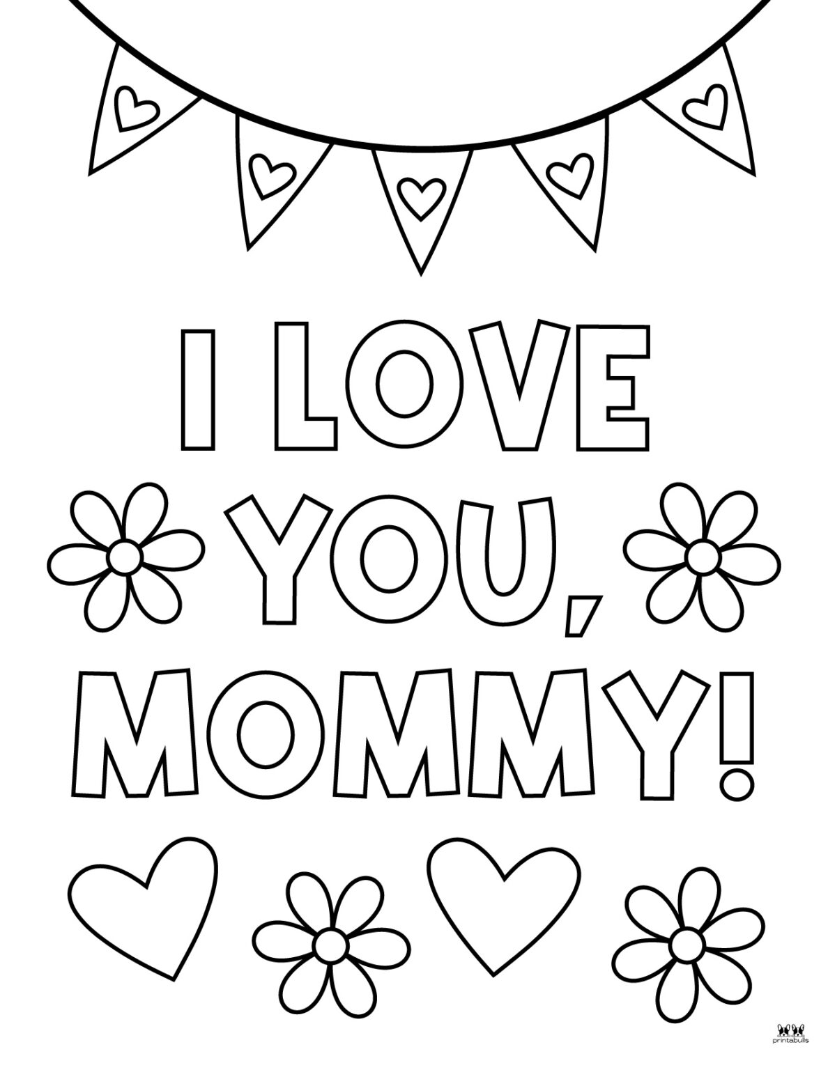 Mothers Day Coloring Pages 50 Free Printables Printabulls