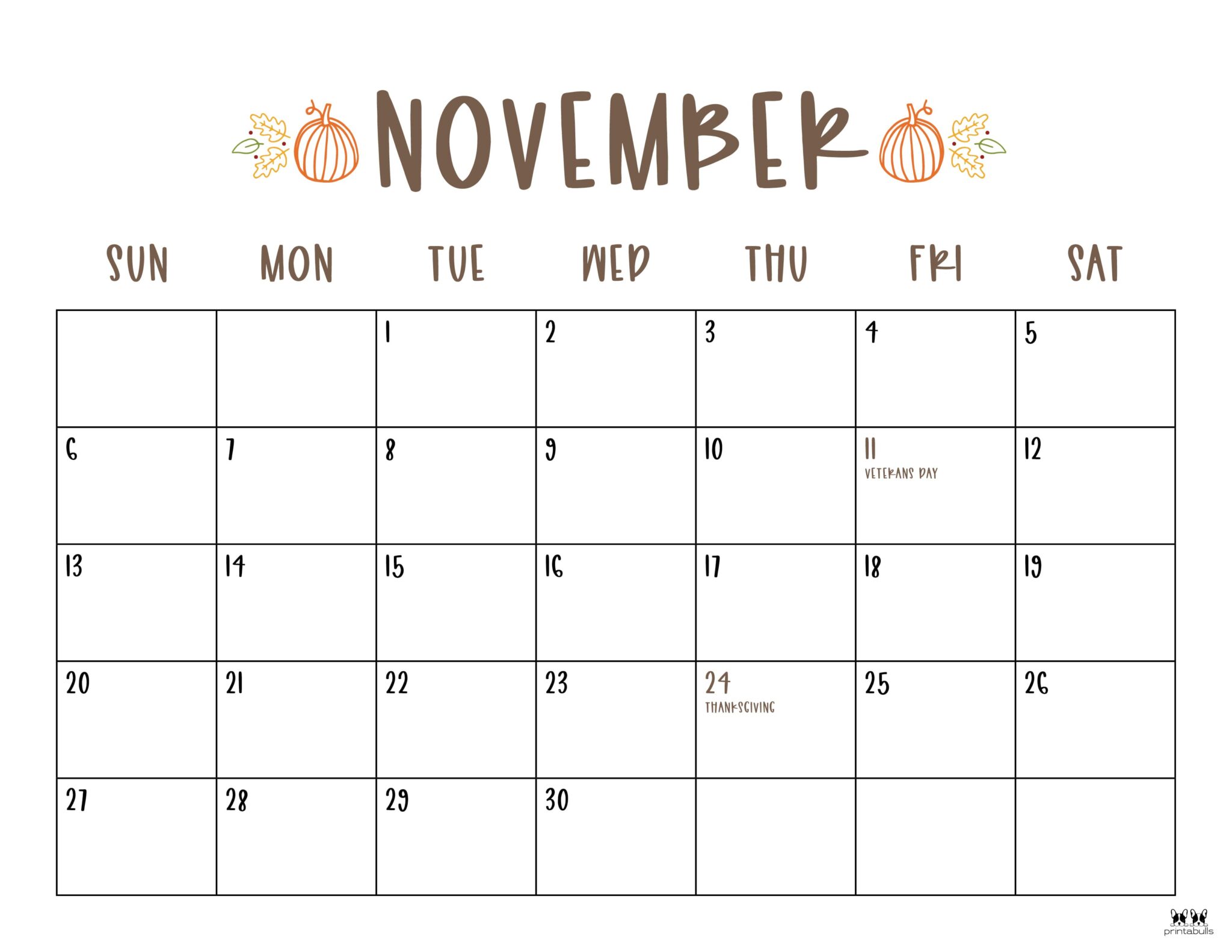 November 2022 Calendars 50 Free Printables Printabulls 1309