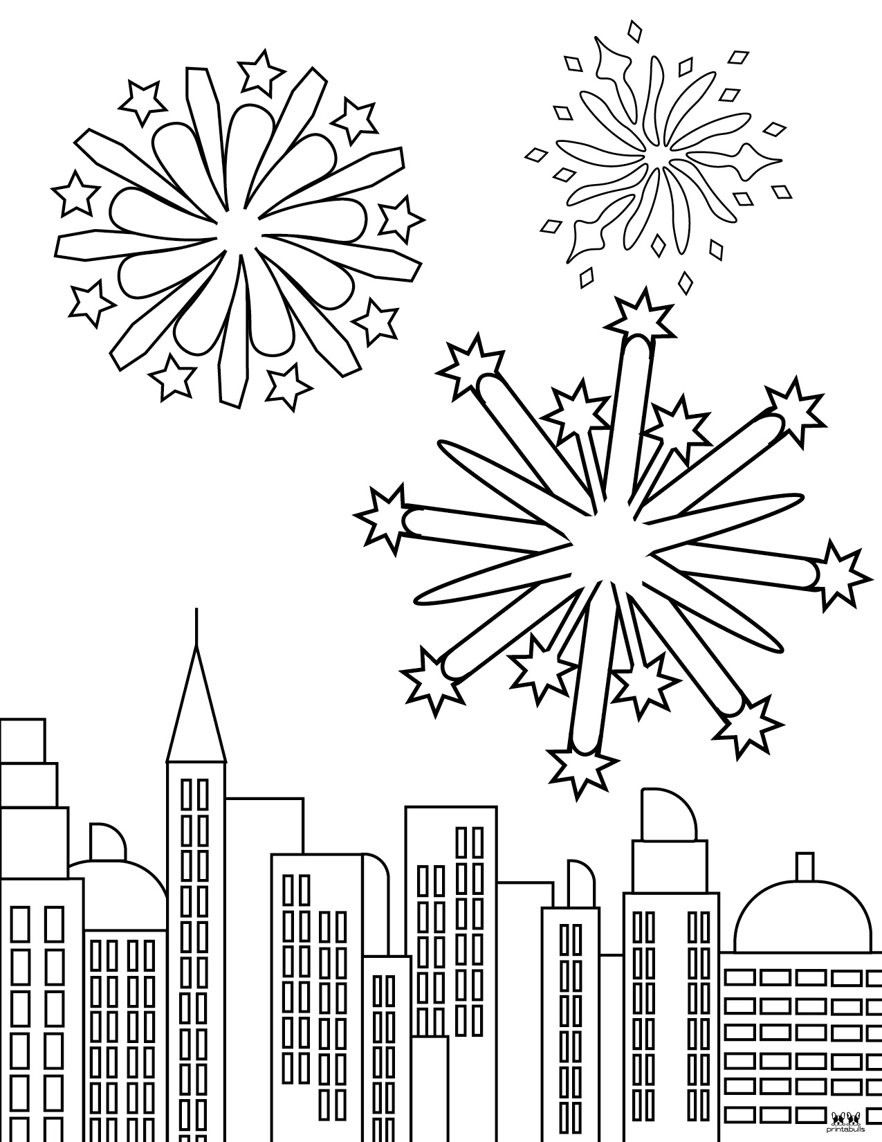 firework-coloring-pages-30-free-printables-printabulls