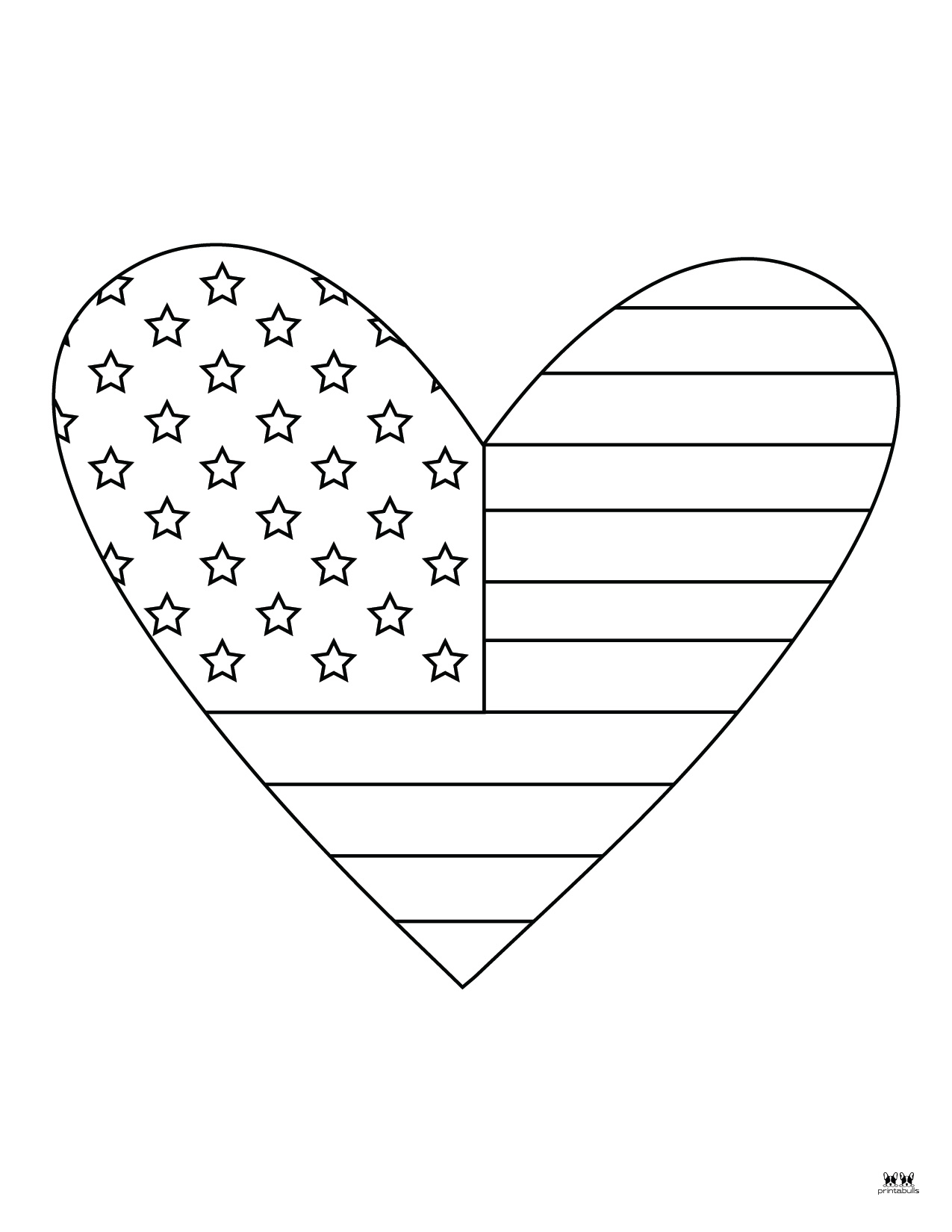 American Flag Coloring Pages & Templates - 20 FREE Pages | Printabulls