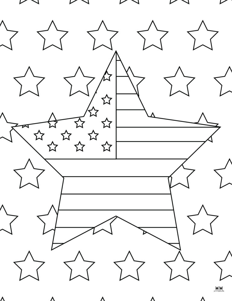 Fourth of July Coloring Pages - 50 FREE Printables | Printabulls