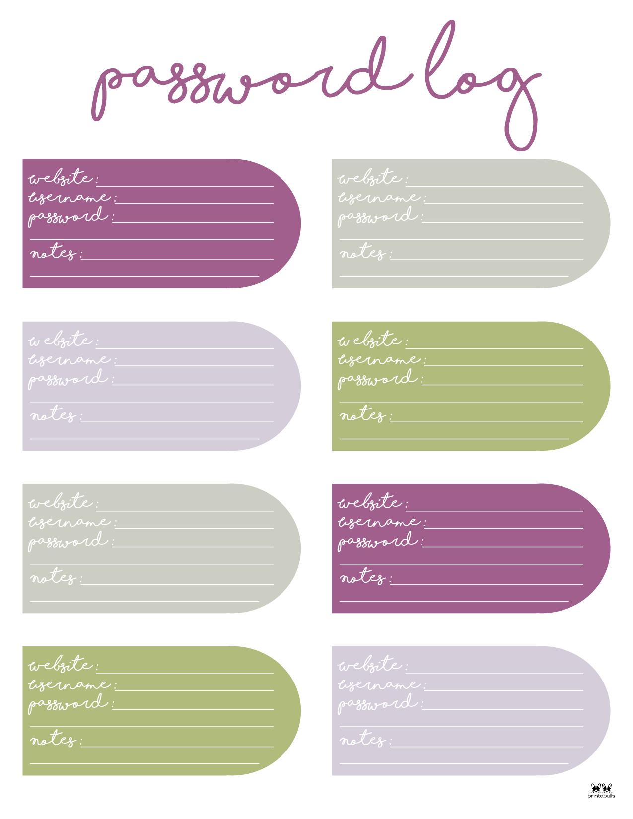 password-logs-trackers-25-free-printables-printabulls