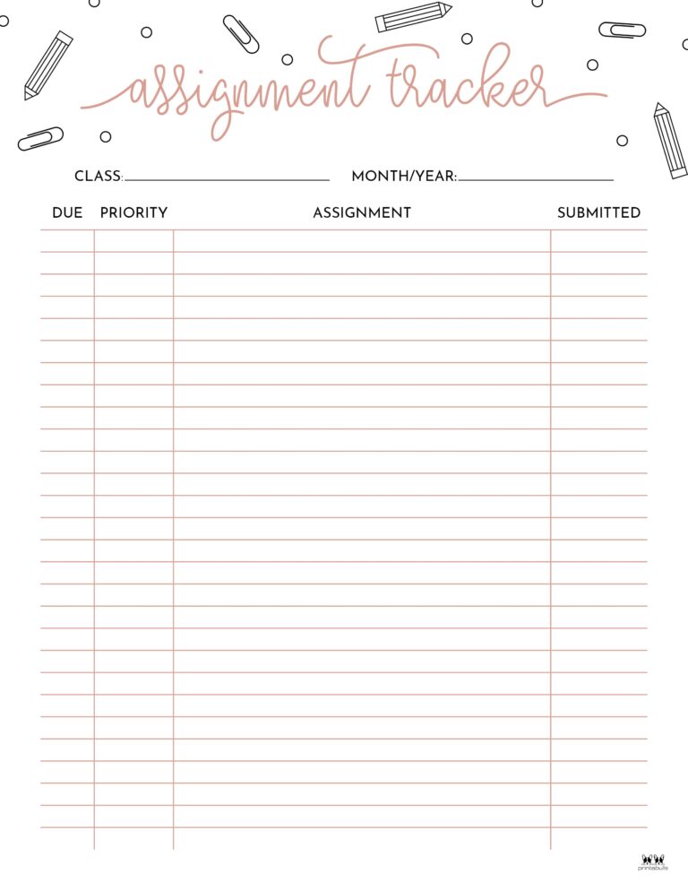 teacher assignment tracker