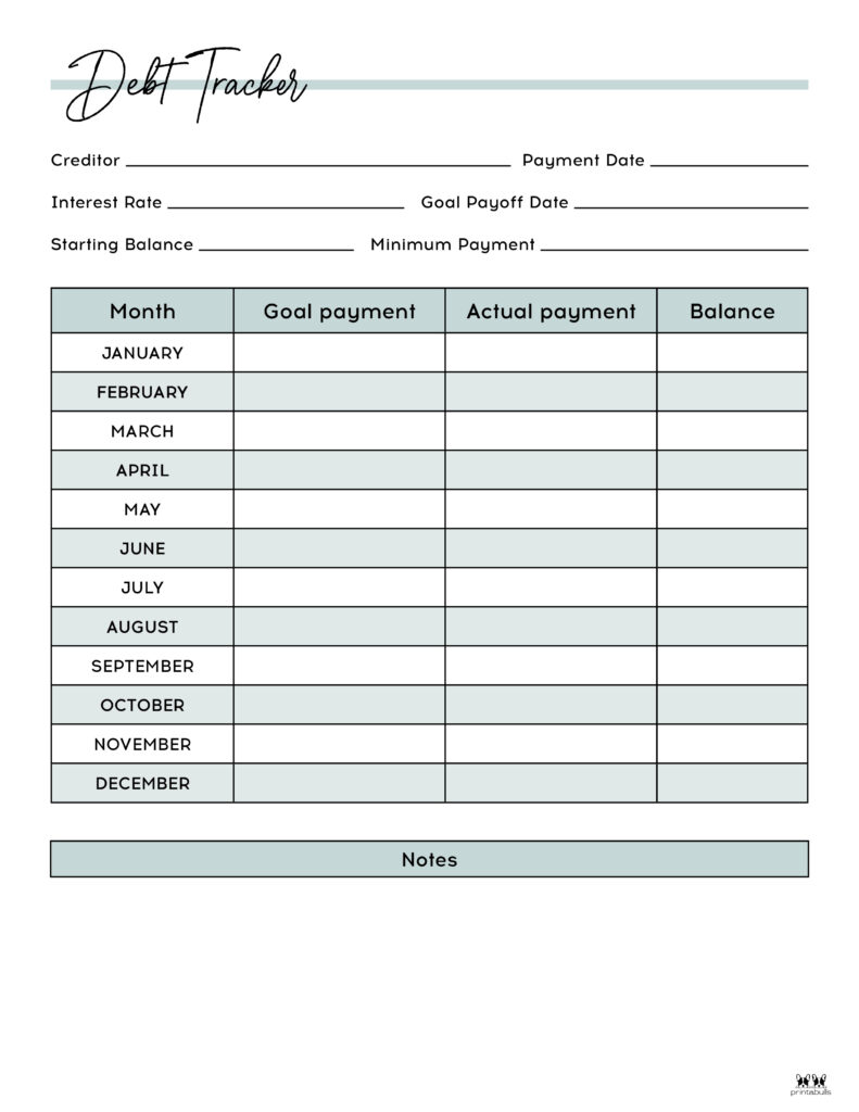 Free Food Diary and Calorie Tracker Printable - Debt Free Spending