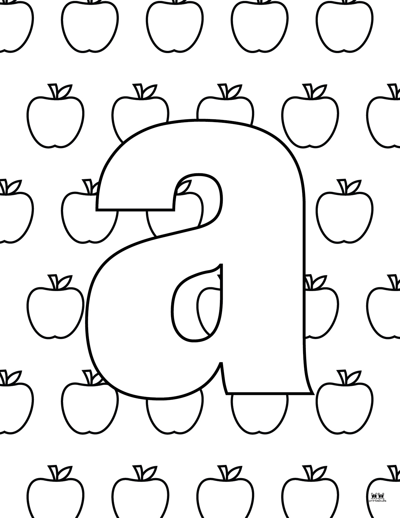 Letter A Coloring Pages 15 FREE Pages Printabulls