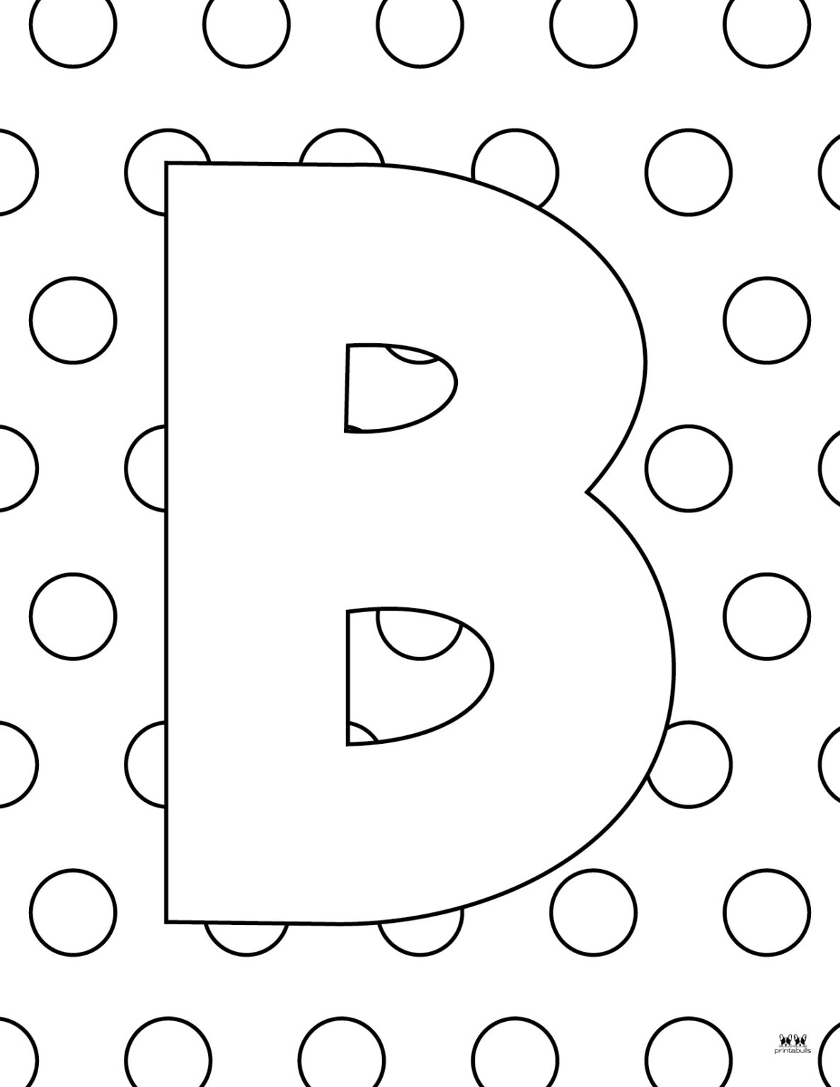 Letter B Coloring Pages - 15 FREE Pages | Printabulls