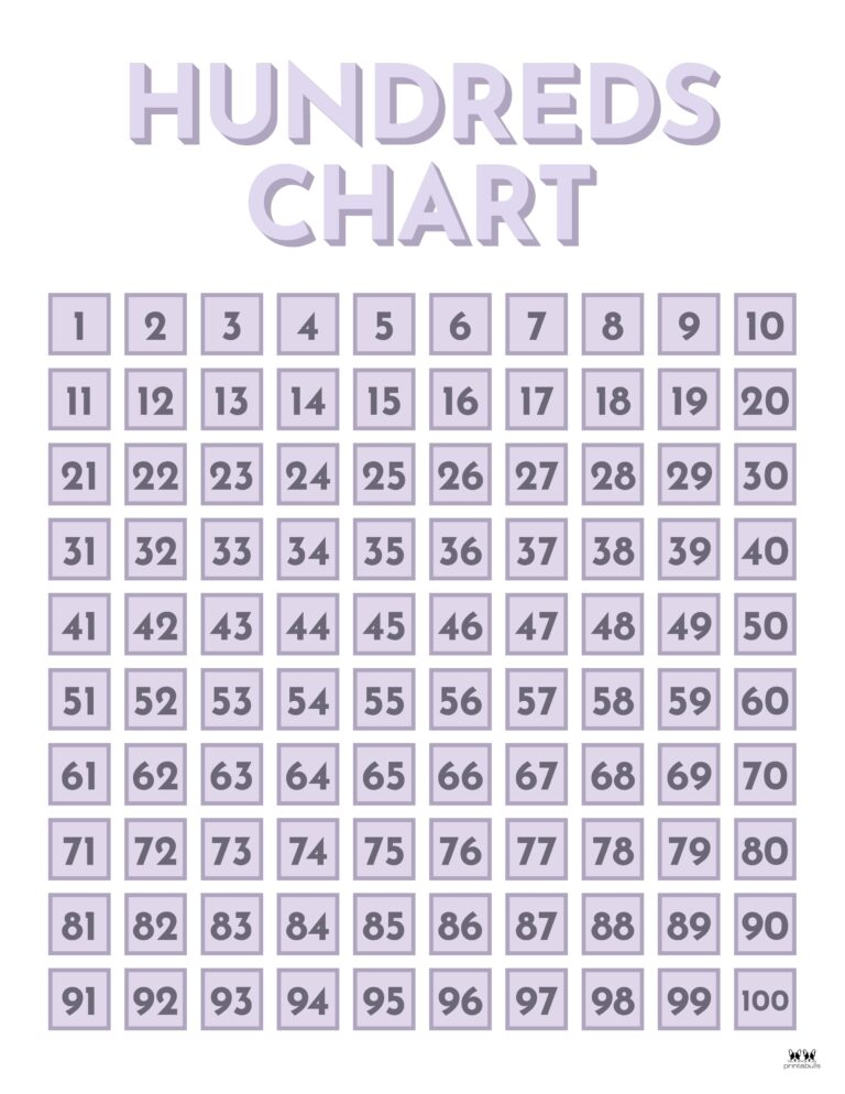 A Hundreds Chart