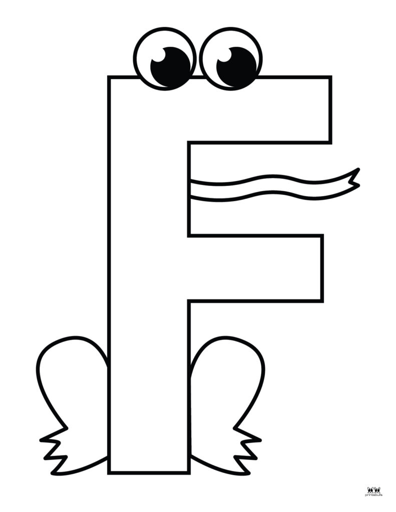 capital letter i coloring page