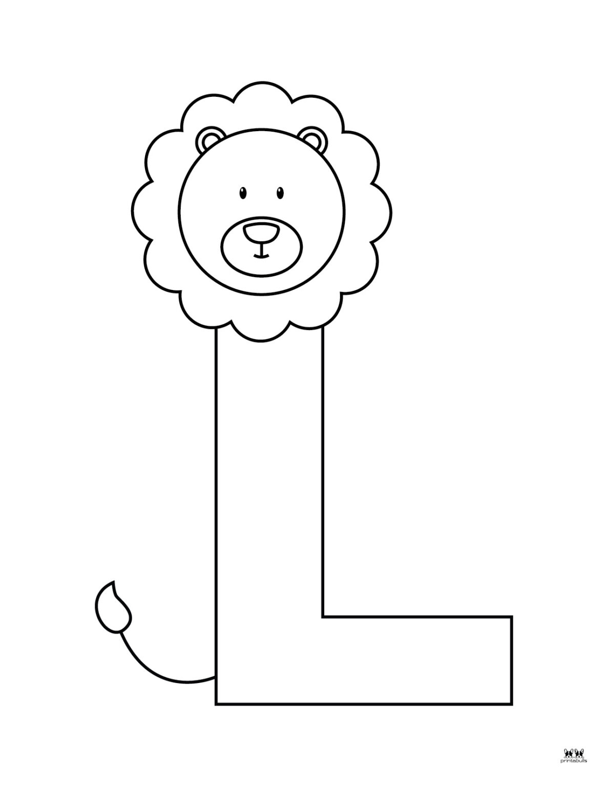 Letter L Coloring Pages - 15 FREE Pages | Printabulls