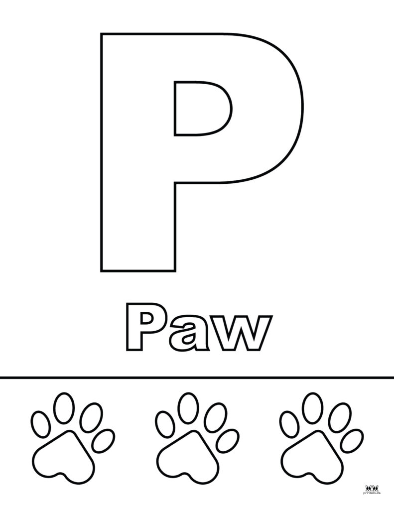 Printable-Uppercase-Letter-P-Coloring-Page-5