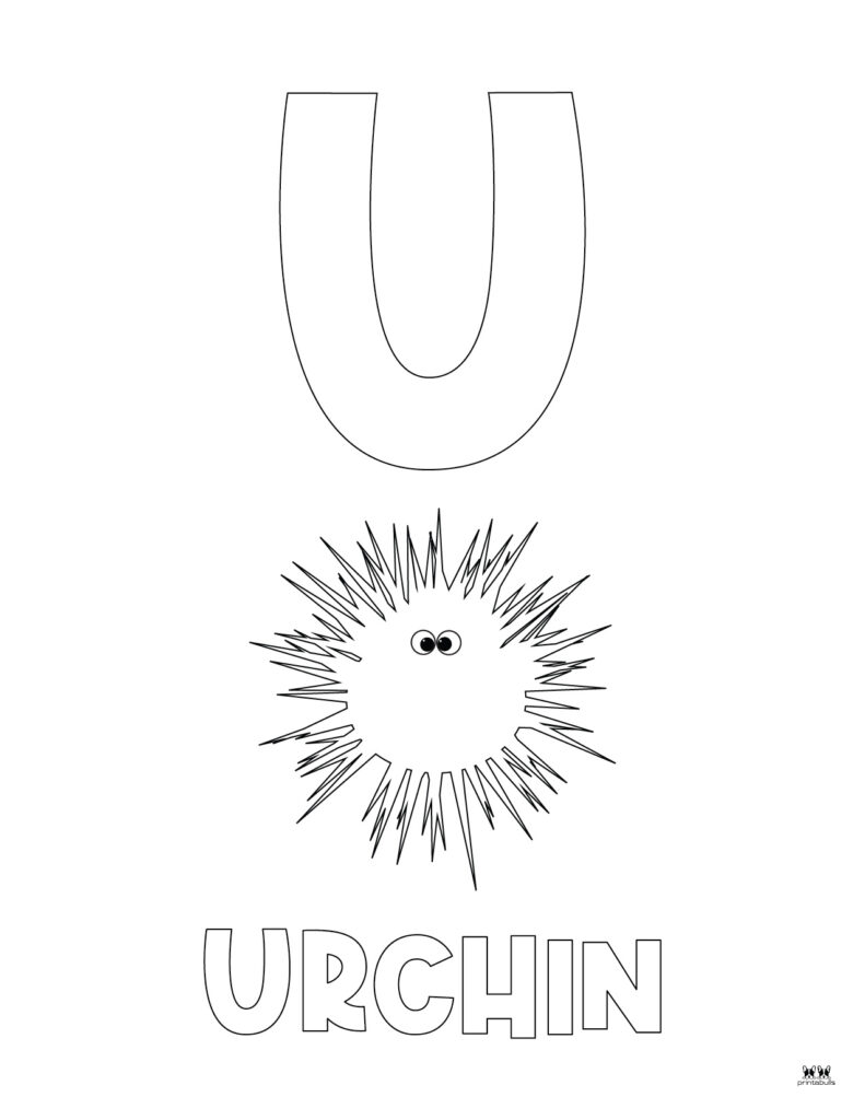 Printable-Uppercase-Letter-U-Coloring-Page-2