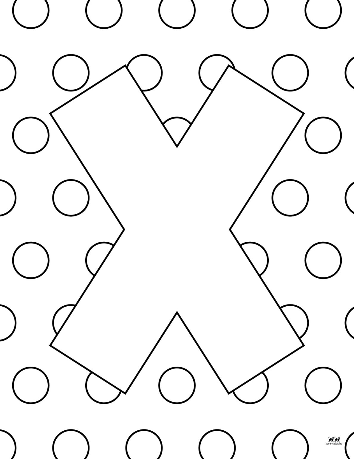 Letter X Coloring Pages - 15 FREE Pages | Printabulls