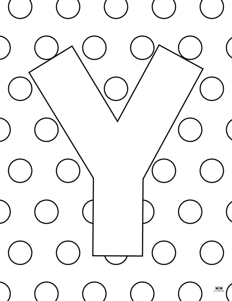 Letter Y Coloring Pages - 15 FREE Pages | Printabulls