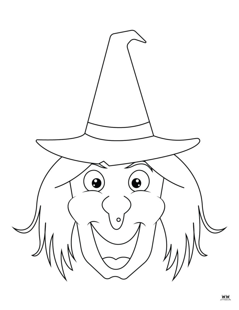 10 Witchy Printable Coloring Pages to Unleash Your Inner Magic