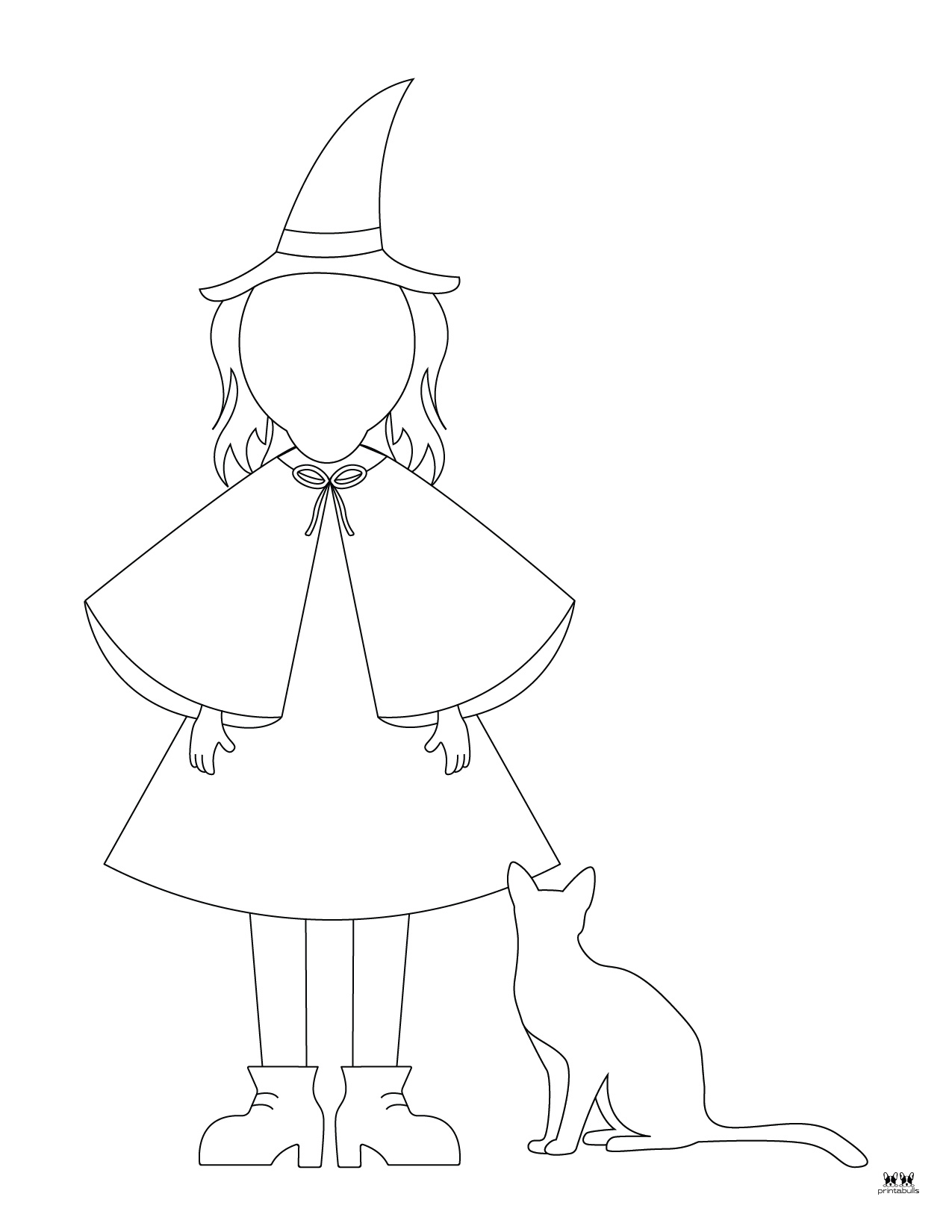 Witch Coloring Pages 25 FREE Printable Pages Printabulls