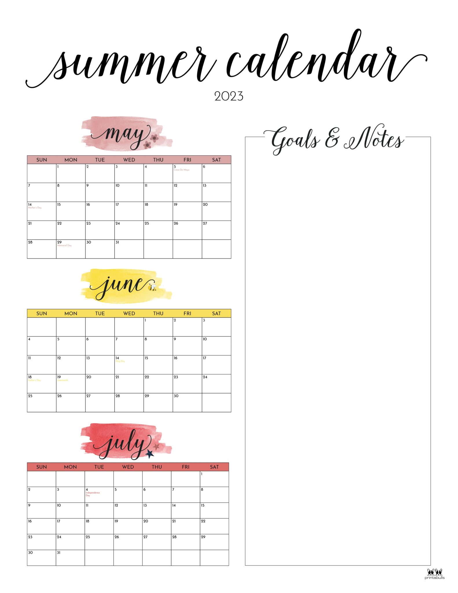 2023-summer-calendars-18-free-printables-printabulls