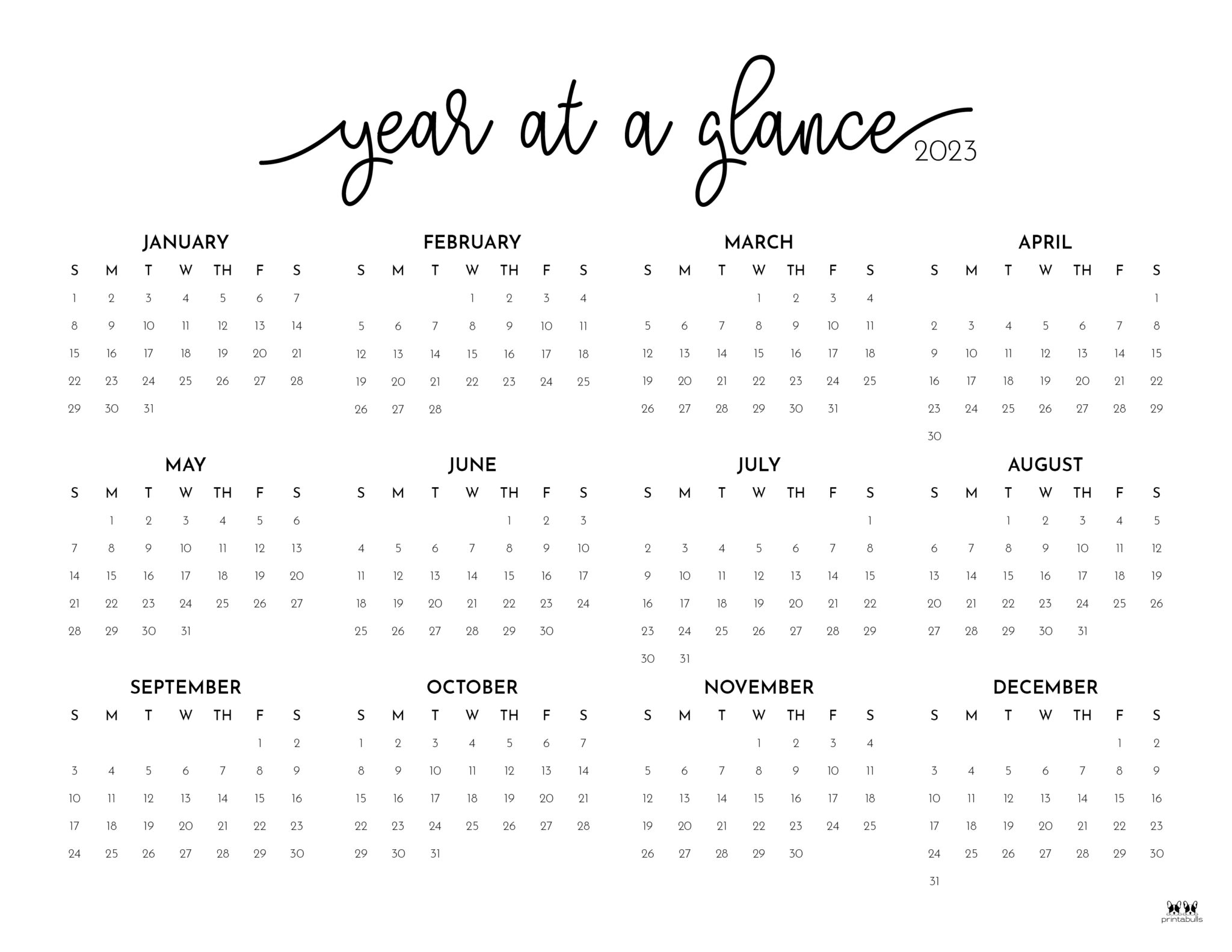 2023-yearly-calendars-28-free-printables-printabulls