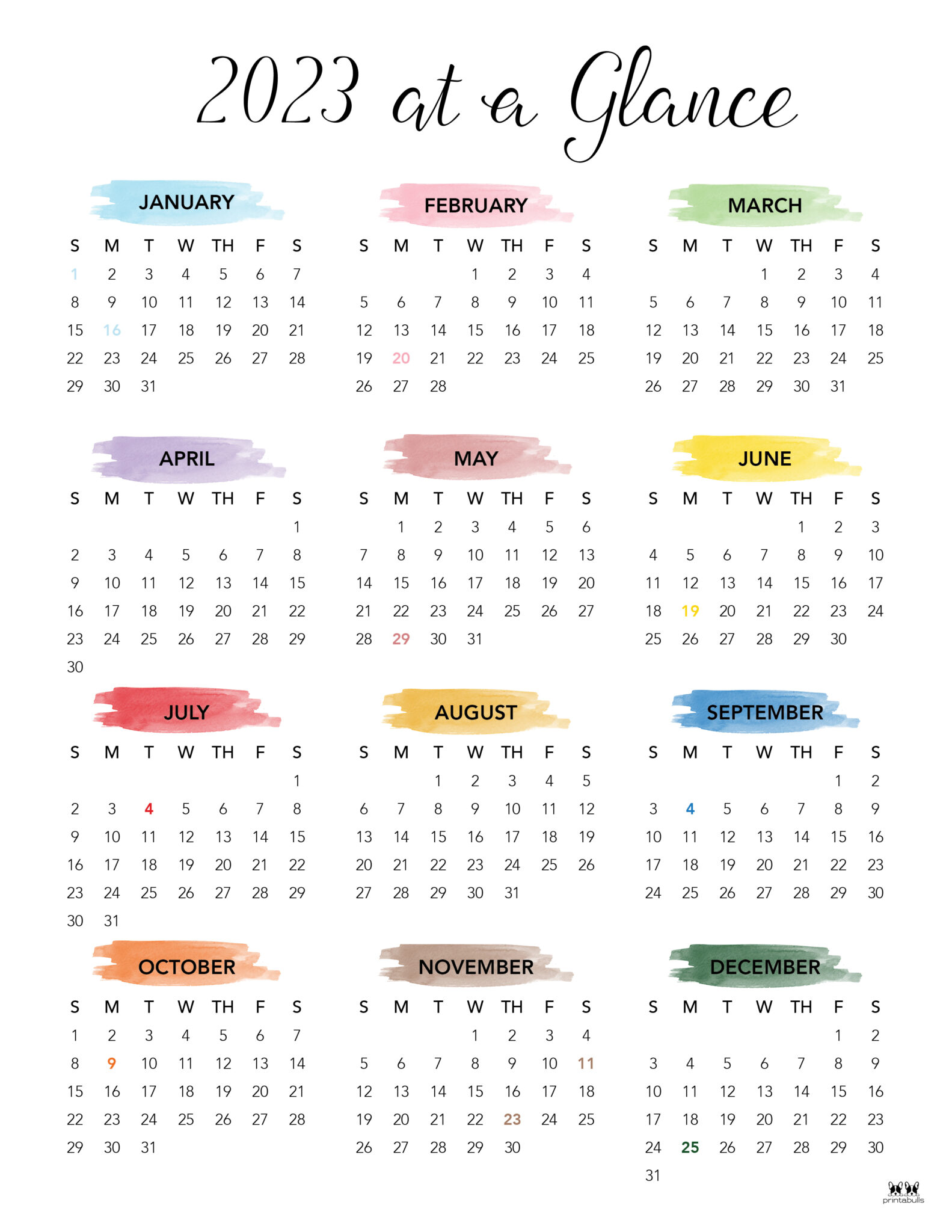 2023-yearly-calendars-28-free-printables-printabulls