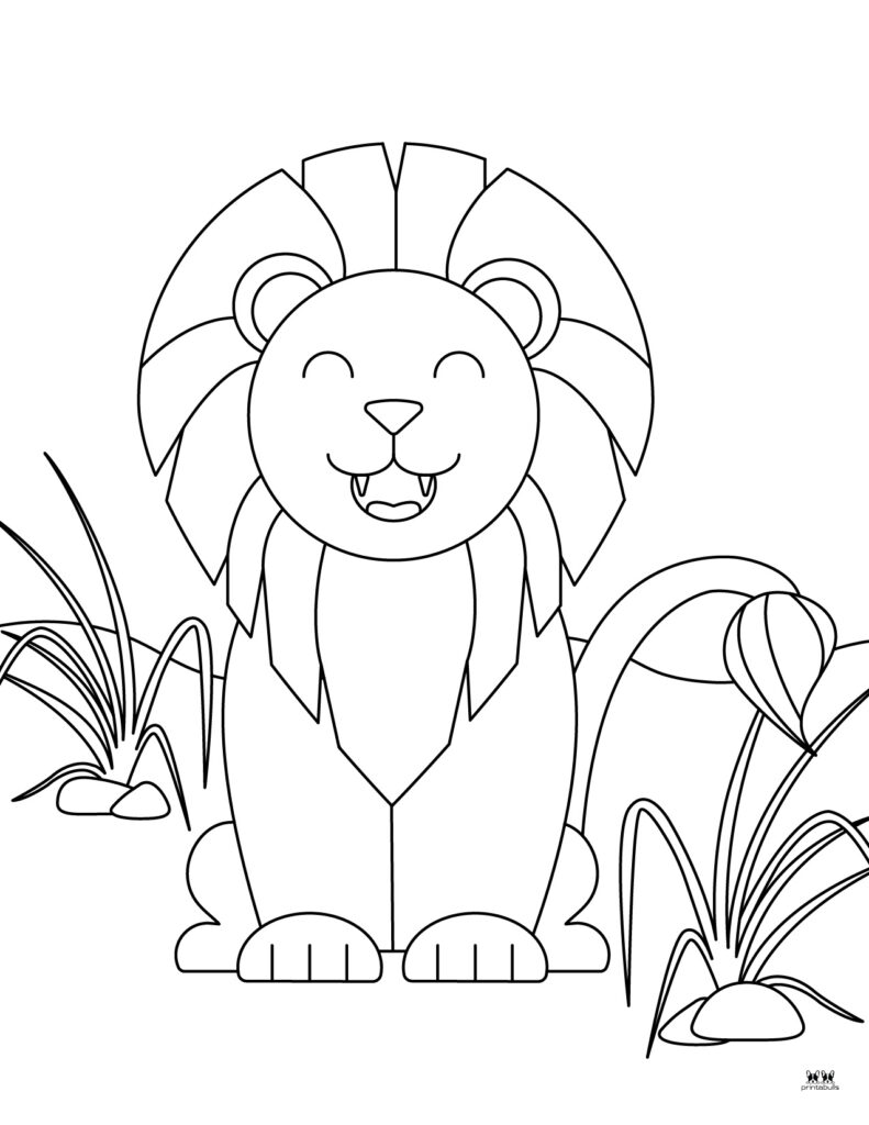 Lion Coloring Pages - 15 FREE Coloring Pages | Printabulls