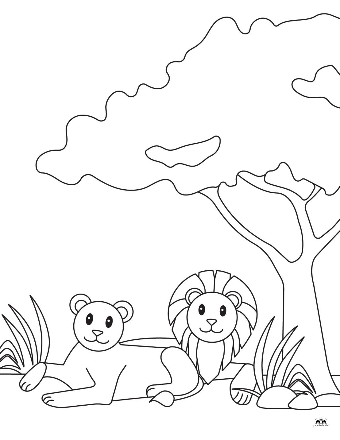 Lion Coloring Pages - 15 FREE Coloring Pages | Printabulls