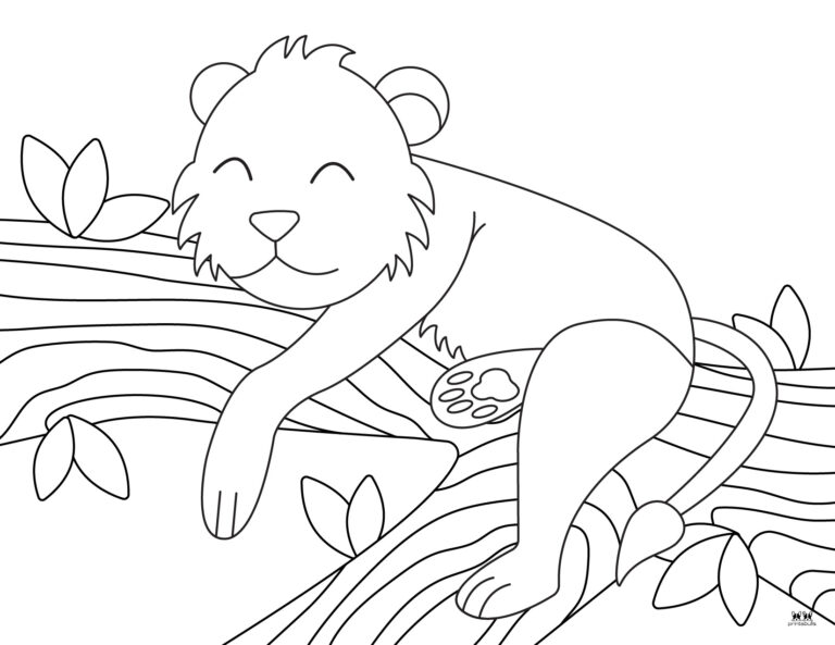 Lion Coloring Pages - 15 FREE Coloring Pages | Printabulls