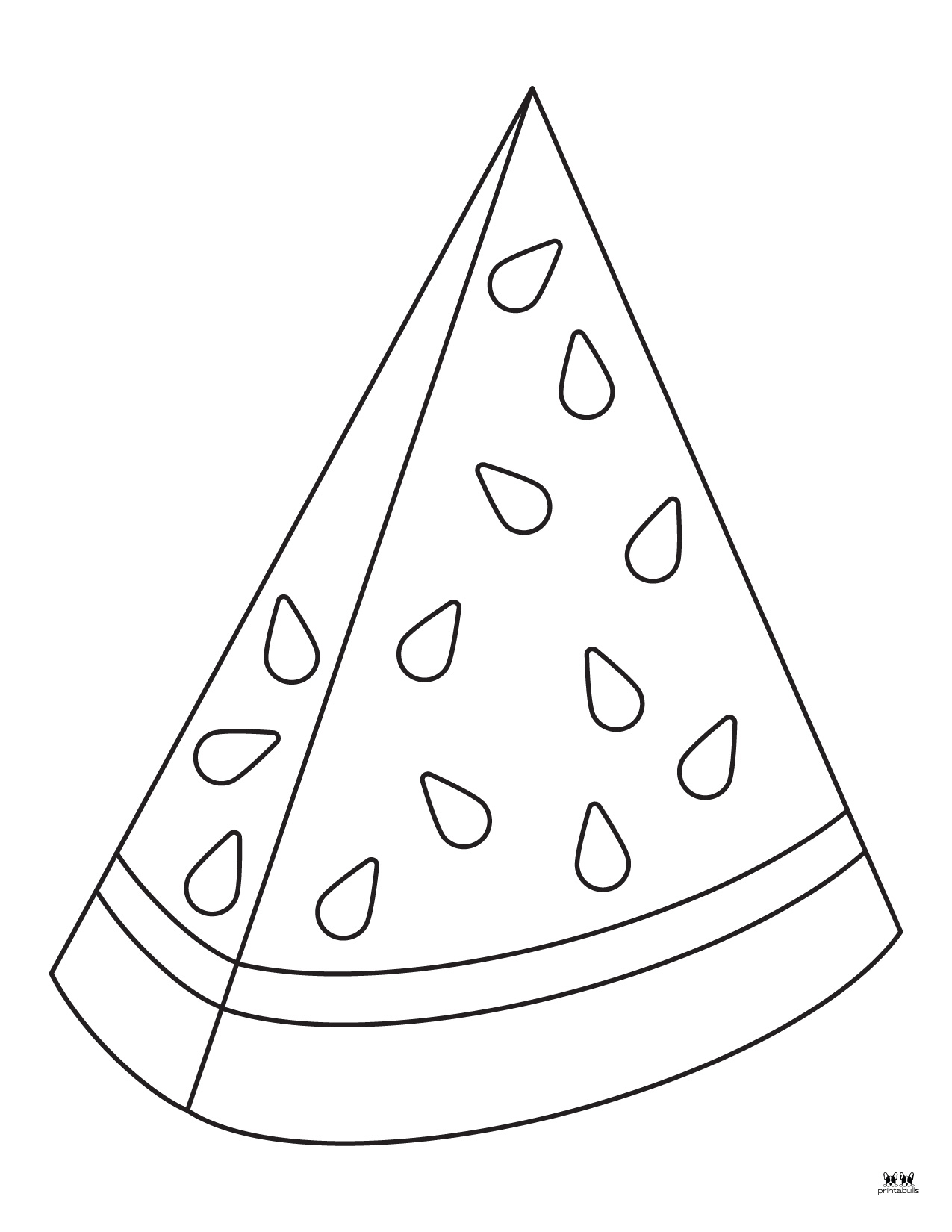 Watermelon Coloring Pages - 27 FREE Printables | Printabulls