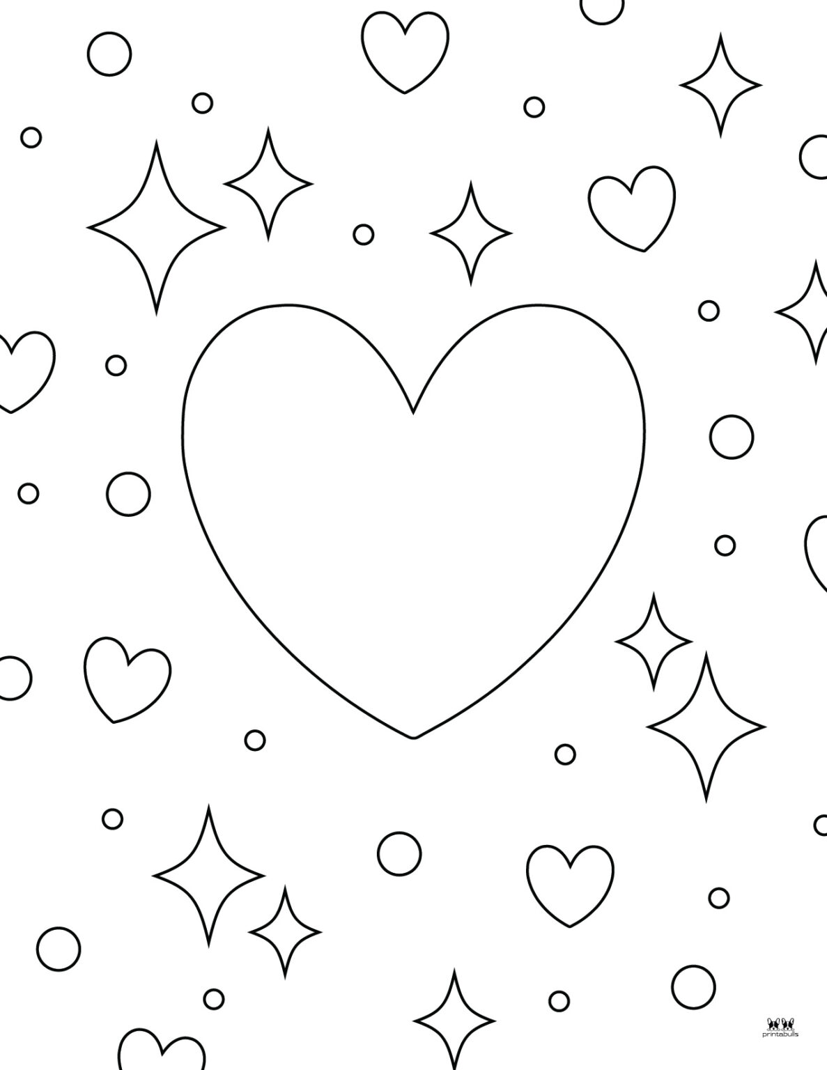 February Coloring Pages - 25 FREE Pages | Printabulls