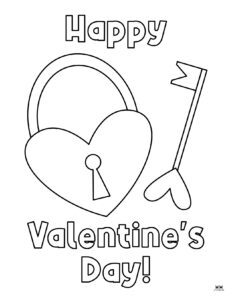 Happy Valentine's Day Coloring Pages - 15 Pages | Printabulls