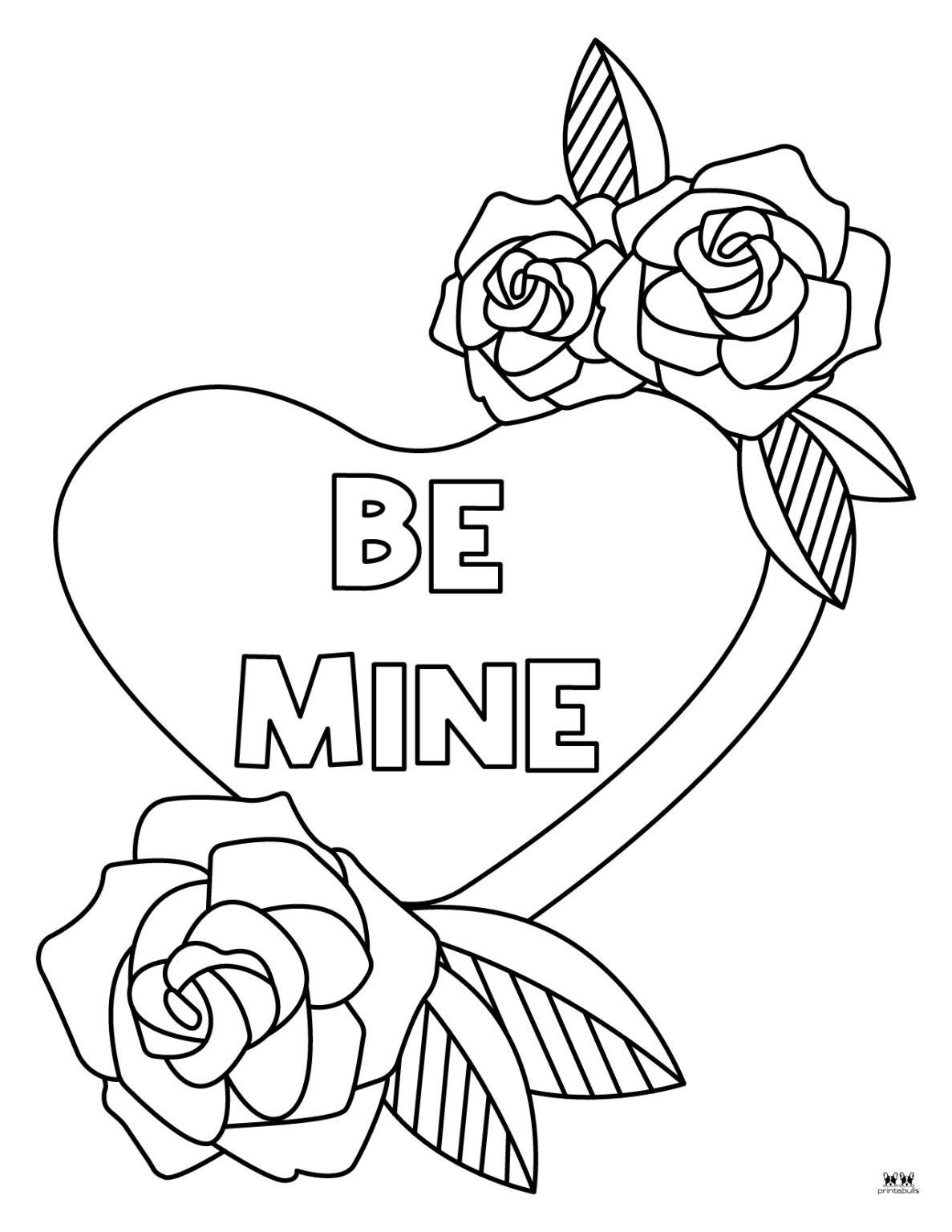 Heart Coloring Pages - 25 FREE Pages | Printabulls