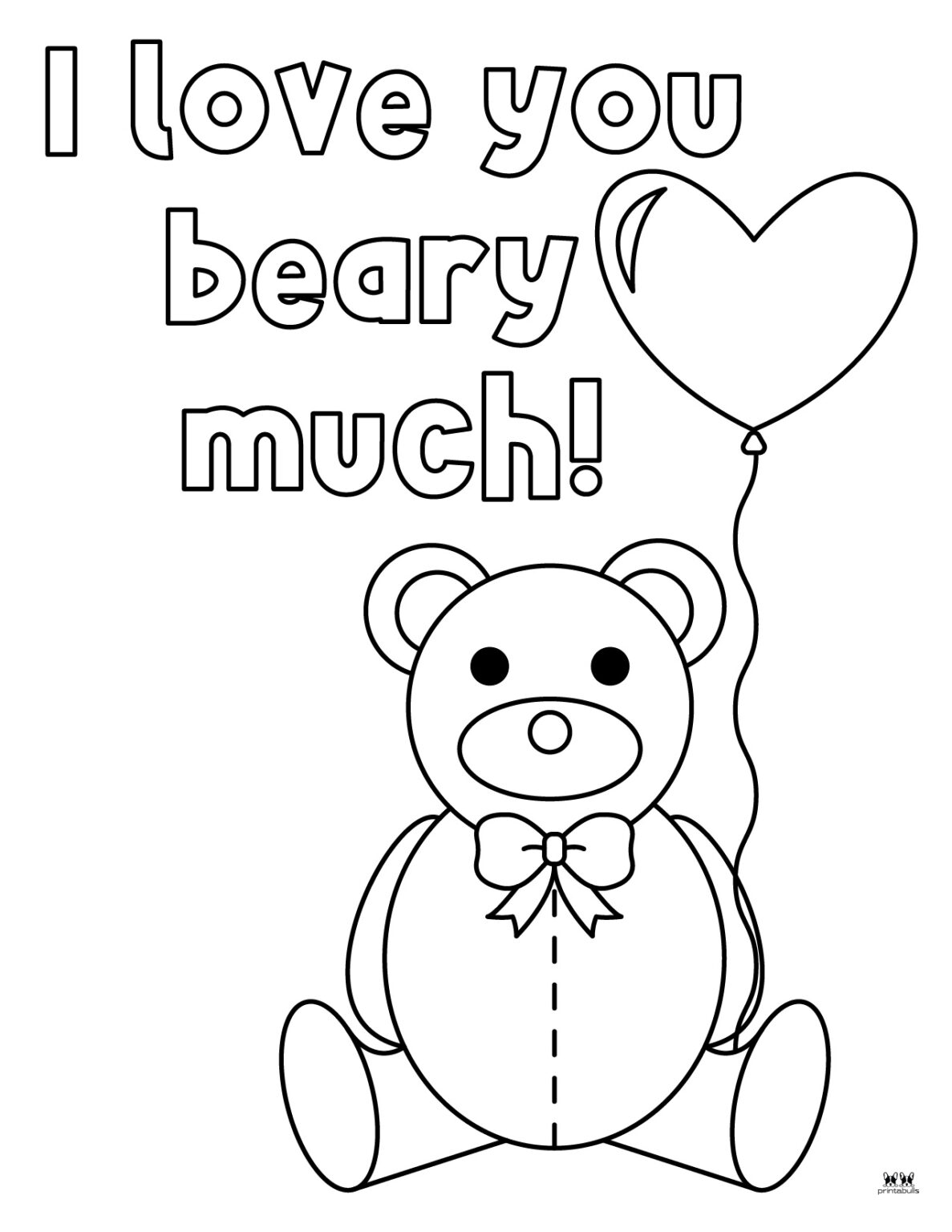 Heart Coloring Pages - 25 FREE Pages | Printabulls