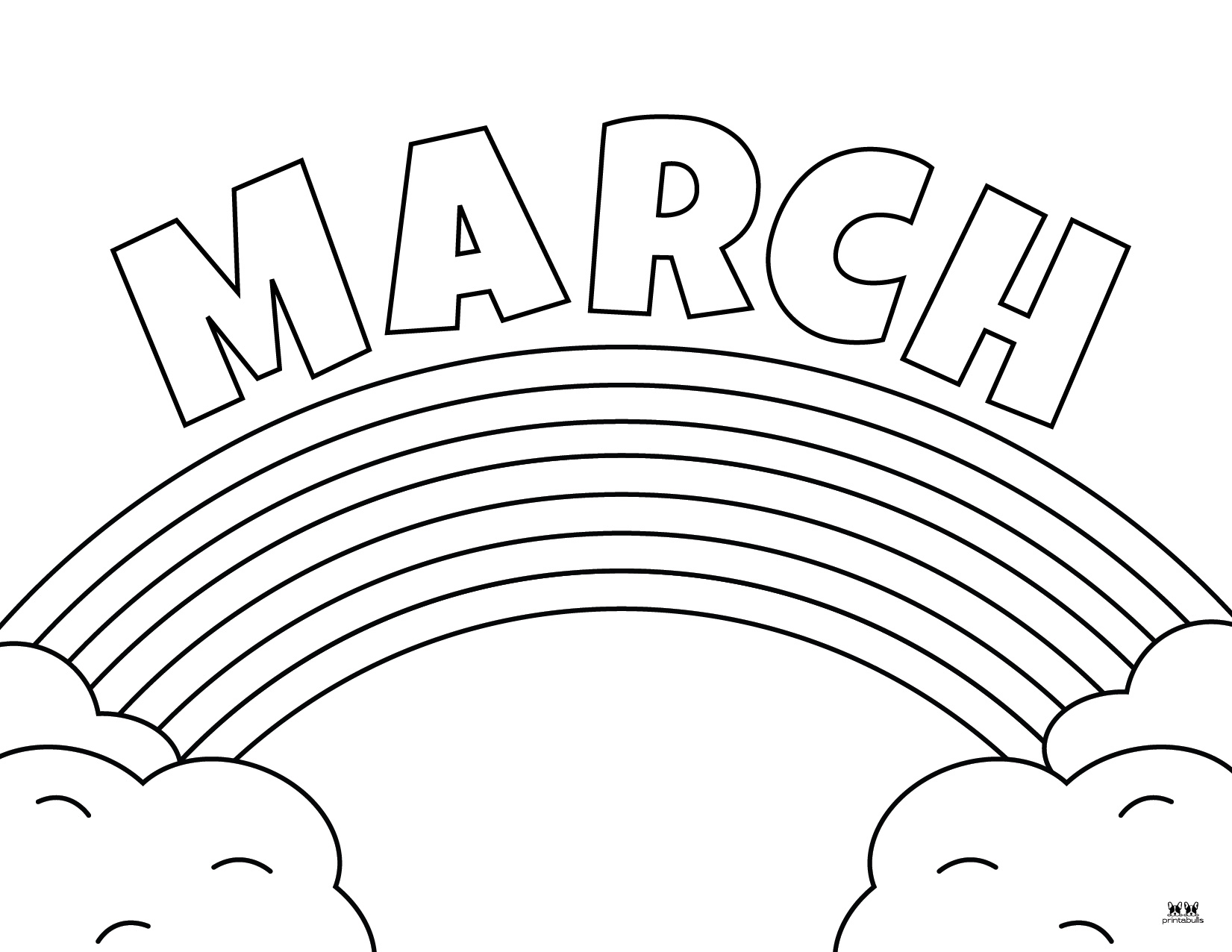 March Coloring Pages 25 FREE Printable Pages Printabulls