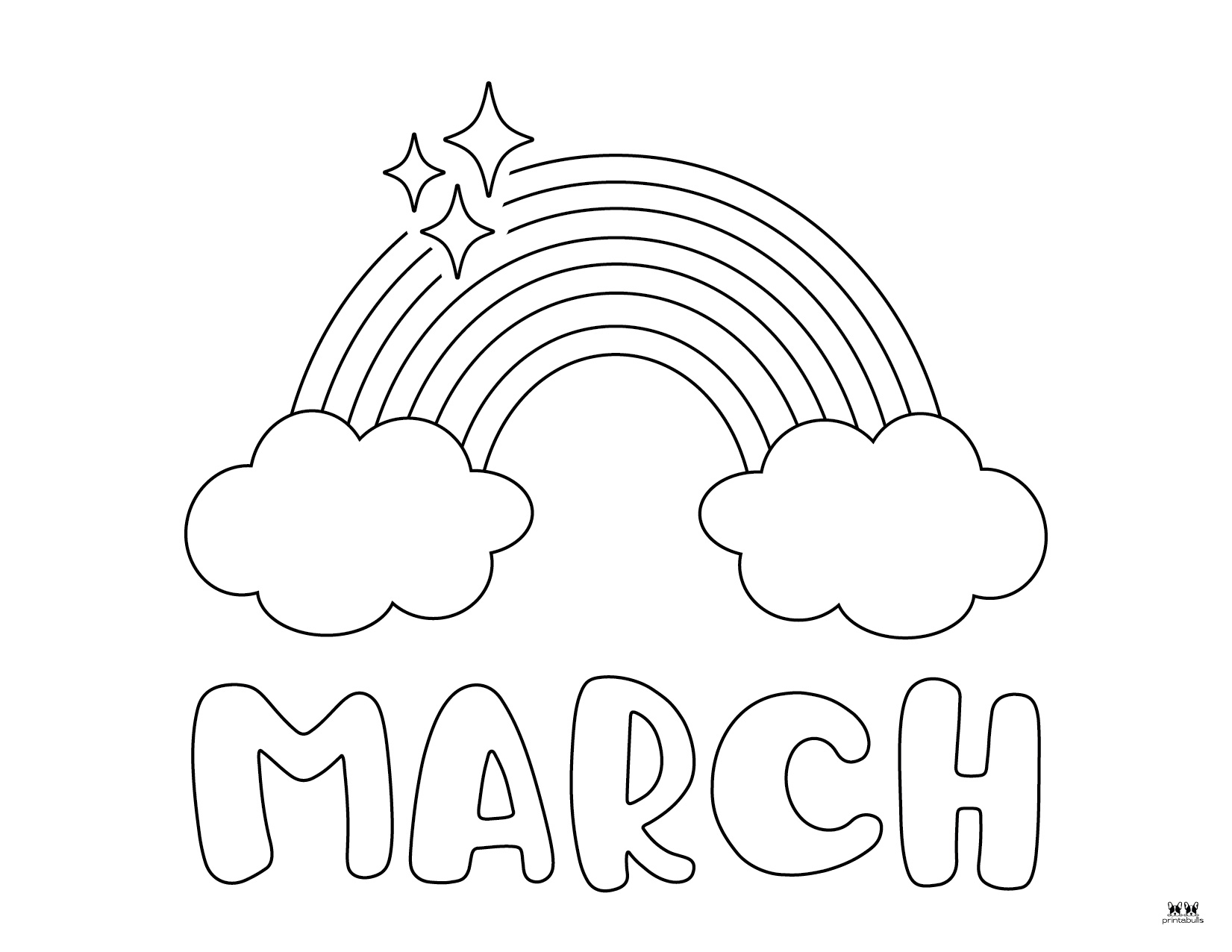 March Coloring Pages - 25 FREE Printable Pages | Printabulls