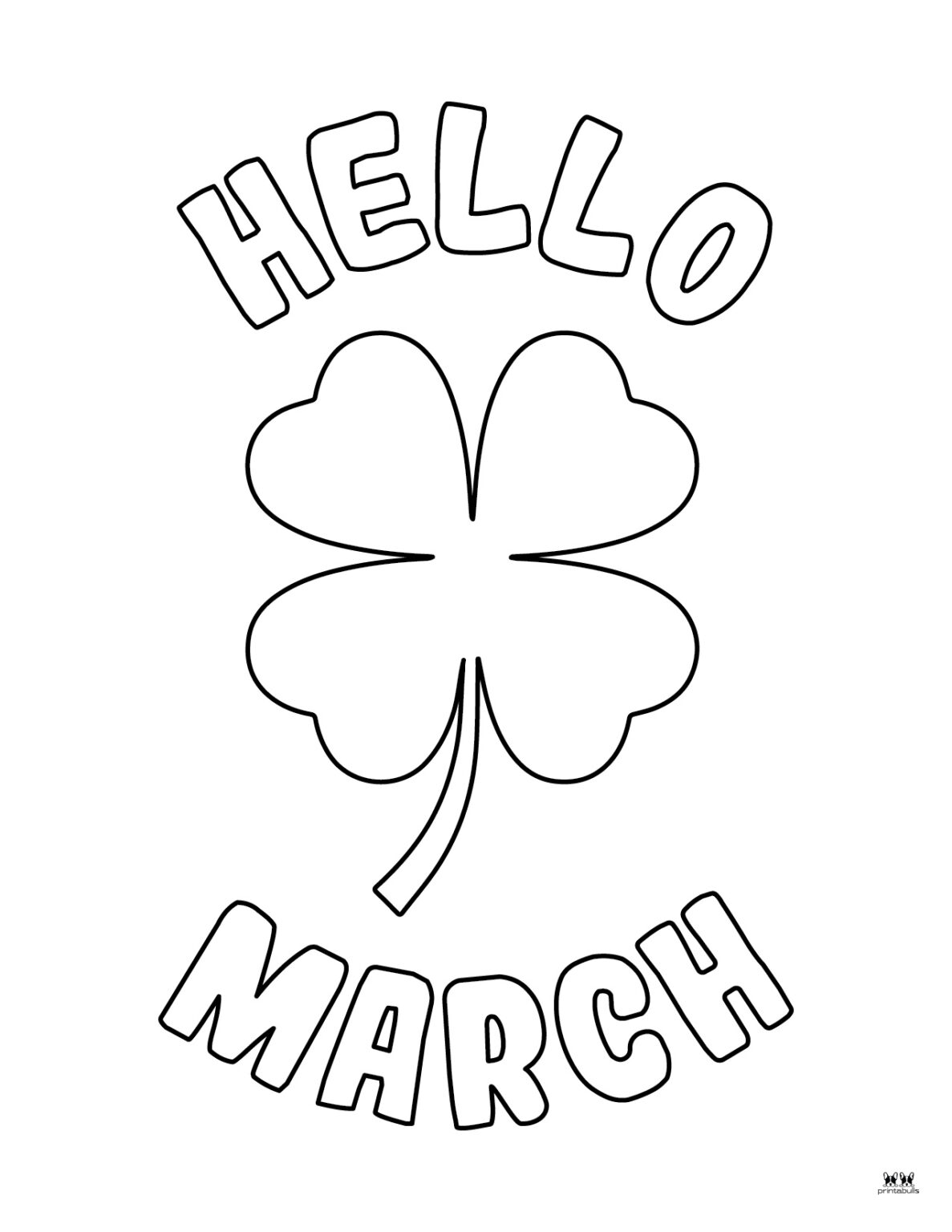 March Coloring Pages 25 FREE Printable Pages Printabulls