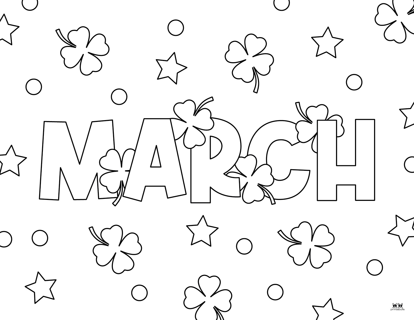 March Coloring Pages 25 FREE Printable Pages Printabulls