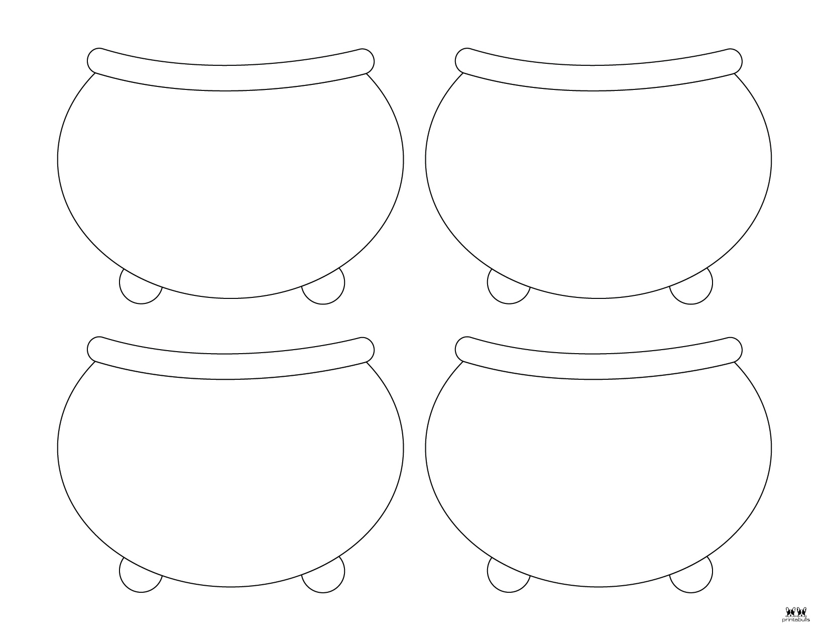 Pot of Gold Templates & Coloring Pages 33 Pages Printabulls