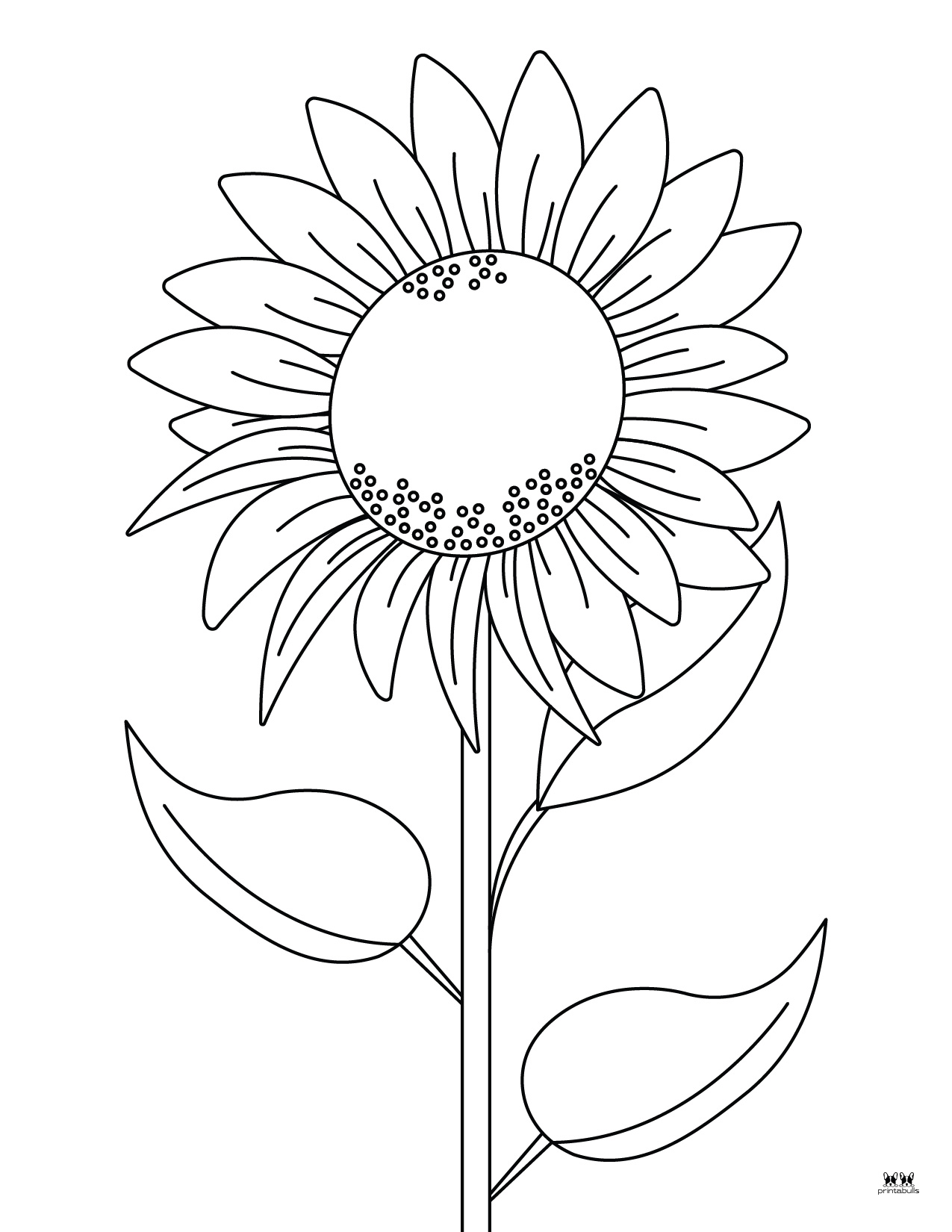 Flower Coloring Pages 50 FREE Printable Pages Printabulls