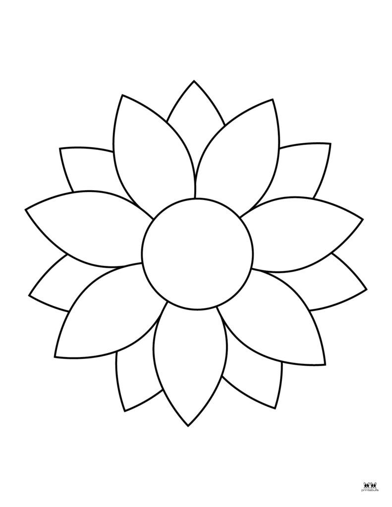 mexican flowers coloring pages