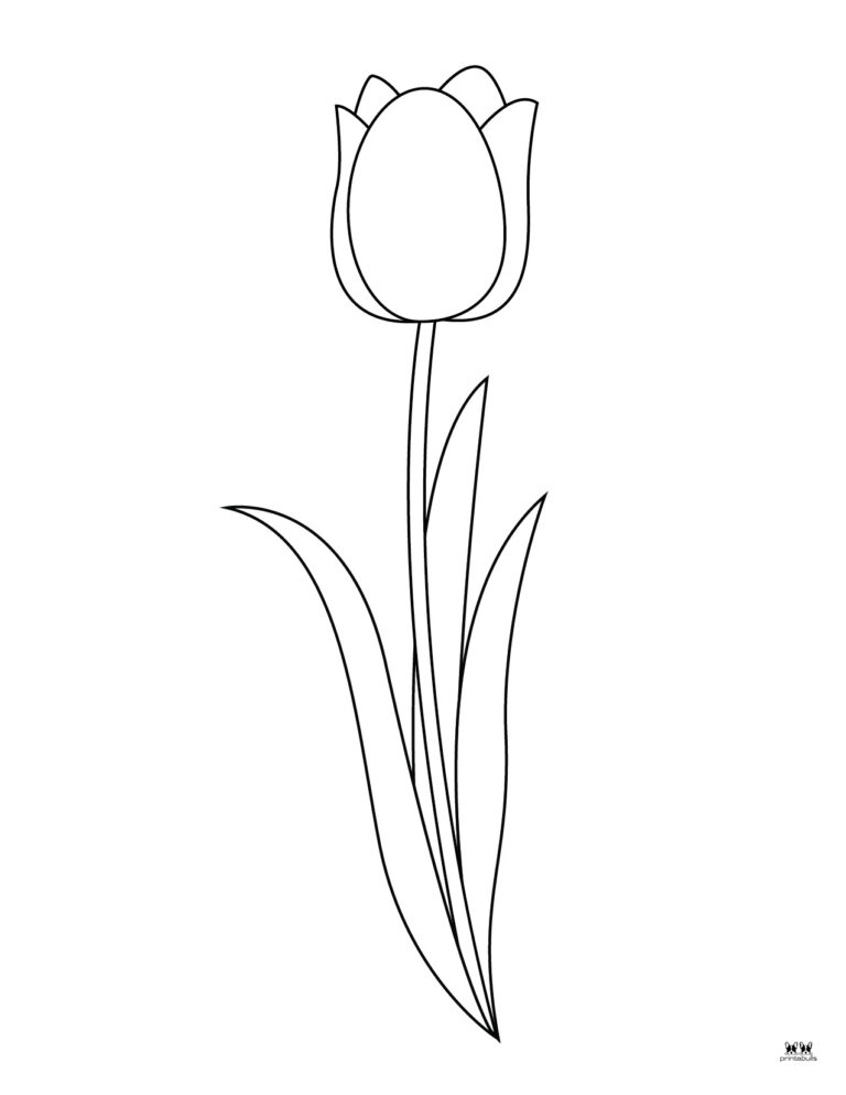 Flower Coloring Pages - 50 FREE Printable Pages | Printabulls