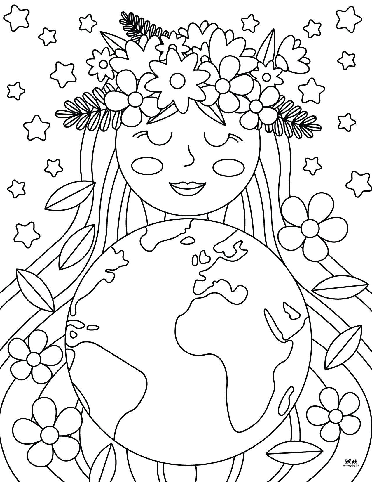 Earth Coloring Pages 25 FREE Pages Printabulls